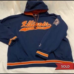 Vintage Illini Chief Sweatshirt UIUC